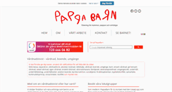 Desktop Screenshot of pappabarn.se